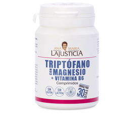 Ana Maria Lajusticia Tryptophane + Magnésium + Vitamine B6 - 60 comprimés pour le bien-être et le sommeil