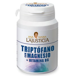 Ana Maria Lajusticia Tryptophane + Magnésium + Vitamine B6 - 60 comprimés pour le bien-être et le sommeil
