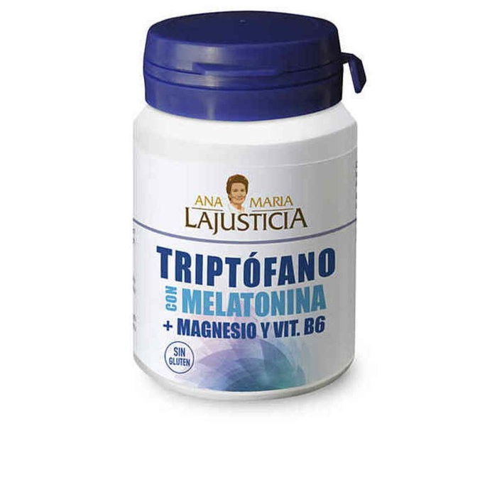 Ana María Lajusticia Tryptophane avec Mélatonine, Magnésium et Vitamine B6, 60 comprimés