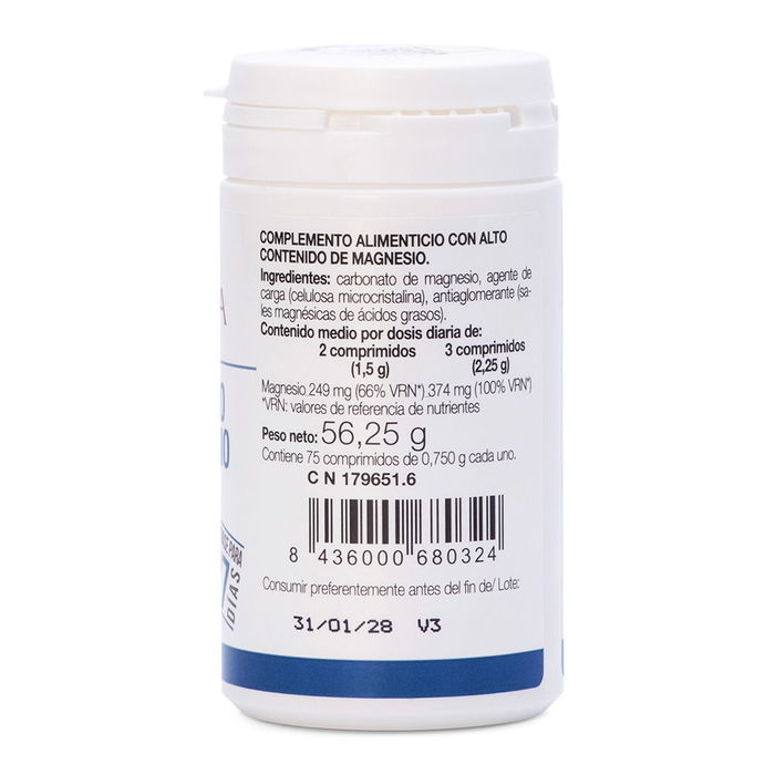 Ana Maria Lajusticia Carbonato de Magnesio 75 comprimidos