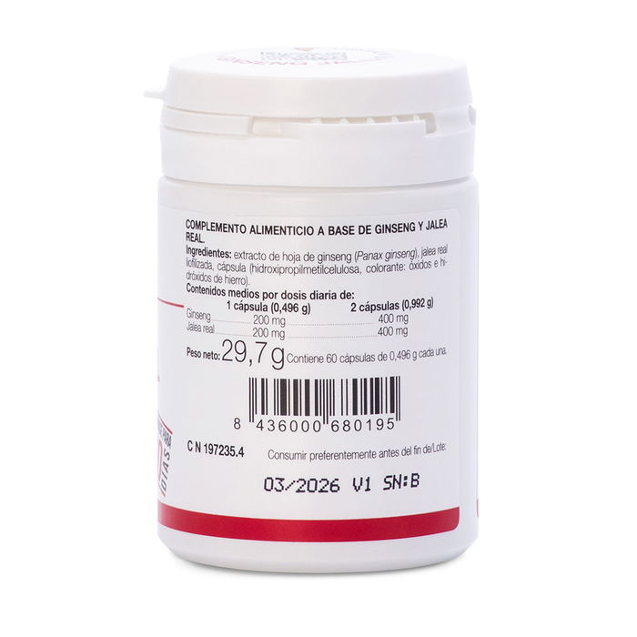 Ana Maria Lajusticia Ginseng avec Gelée Royale 60 gélules