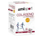 Amlsport Collagène avec Magnésium et Vitamine C saveur fraise, 20 sticks