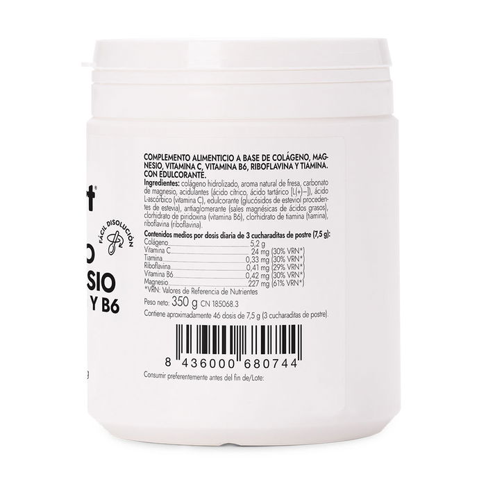 Amlsport Collagène Magnésium Vitamine C B1 B2 B6 Saveur Fraise 350g