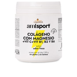 Amlsport Collagène Magnésium Vitamine C B1 B2 B6 Saveur Fraise 350g