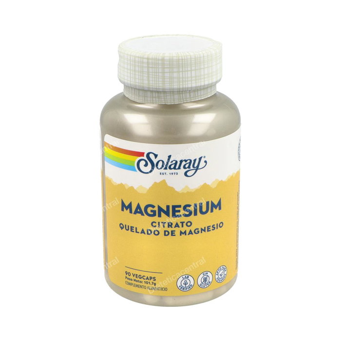 Solaray Citrate de Magnésium 90 Capsules