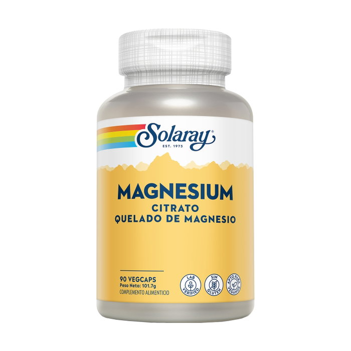 Solaray Magnesium Citrate 400mg 90 capsules Solaray Magnesium Citrate 400mg 90 capsules