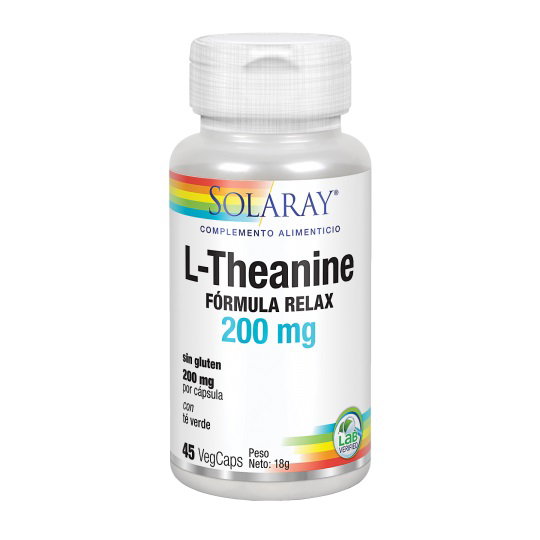 SOLARAY L-Théanine 200 mg, 45 capsules SOLARAY L-Théanine 200 mg, 45 capsules