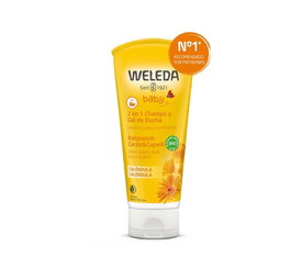 WELEDA Shampooing et Gel Douche 2 en 1 à la Calendula 200ml