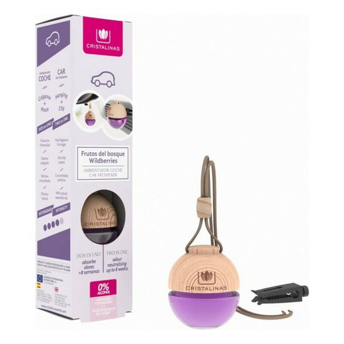 Cristalinas Désodorisant Voiture Baies 6 ml Cristalinas Désodorisant Voiture Baies 6 ml