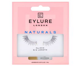 Eylure Faux Cils Naturels 3/4 #003 - Aspect Naturel et Remarquable, Port Quotidien, Longue Tenue 18H, Réutilisables 5x