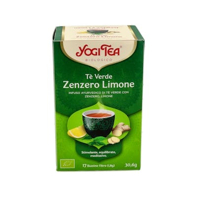 YOGI TEA Infusion Thé Vert, Gingembre et Citron