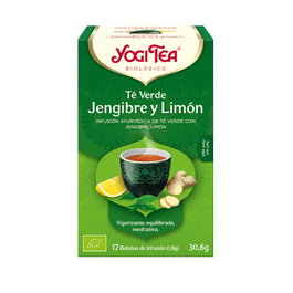 YOGI TEA Infusion Thé Vert, Gingembre et Citron