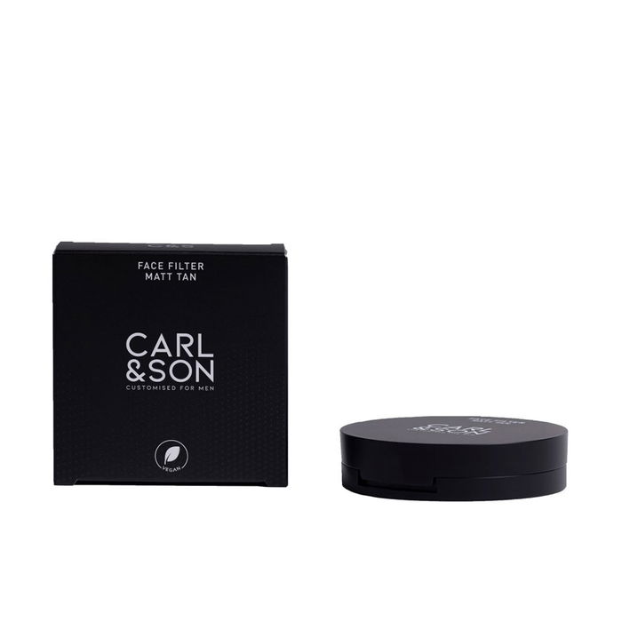 Carl & Son Filtre Facial Matt Tan #3-Medium - Poudre Bronzante Matifiante Effet Flou Artistique 9.6g