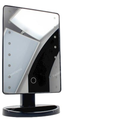 Carl&Son Miroir de maquillage LED noir Carl&Son Miroir de maquillage LED noir