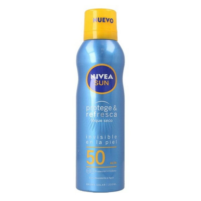 Nivea Sun Protege & Refresca Brume Solaire Invisible SPF 50, 200 ml Nivea Sun Protege & Refresca Brume Solaire Invisible SPF 50, 200 ml