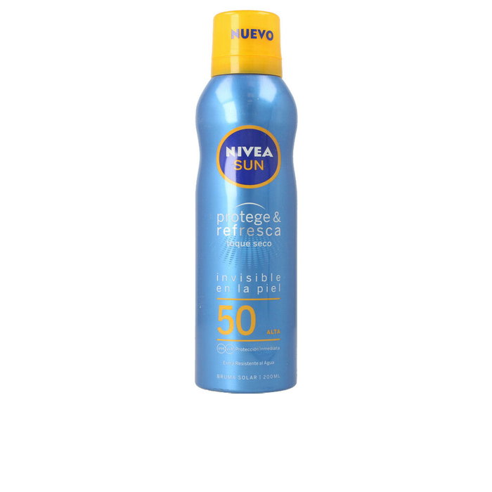 Nivea Sun Protege & Refresca Brume Solaire Invisible SPF 50, 200 ml Nivea Sun Protege & Refresca Brume Solaire Invisible SPF 50, 200 ml