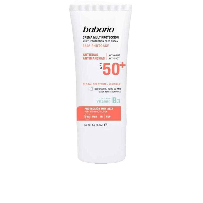 Babaria Crème Anti-Taches SOLAR MULTIPROTECTION SPF50+ 50 ml