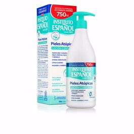 Instituto Español Lotion Corporelle Peau Atopique 750 ml - Soin Ciblé Anti-Squames, Nourrissant et Adoucissant pour Peaux Sensibles