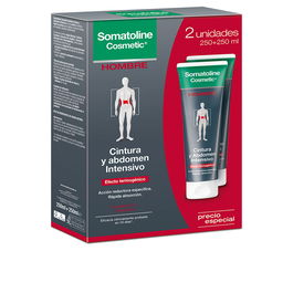 Somatoline Cosmetic Crème Réductrice Intensive Homme Taille & Abdomen Coffret 2 x 250 ml