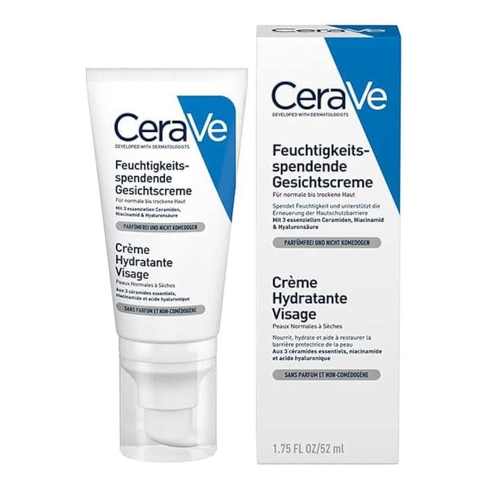 CeraVe Lotion Hydratante pour le Visage, 52 ml
