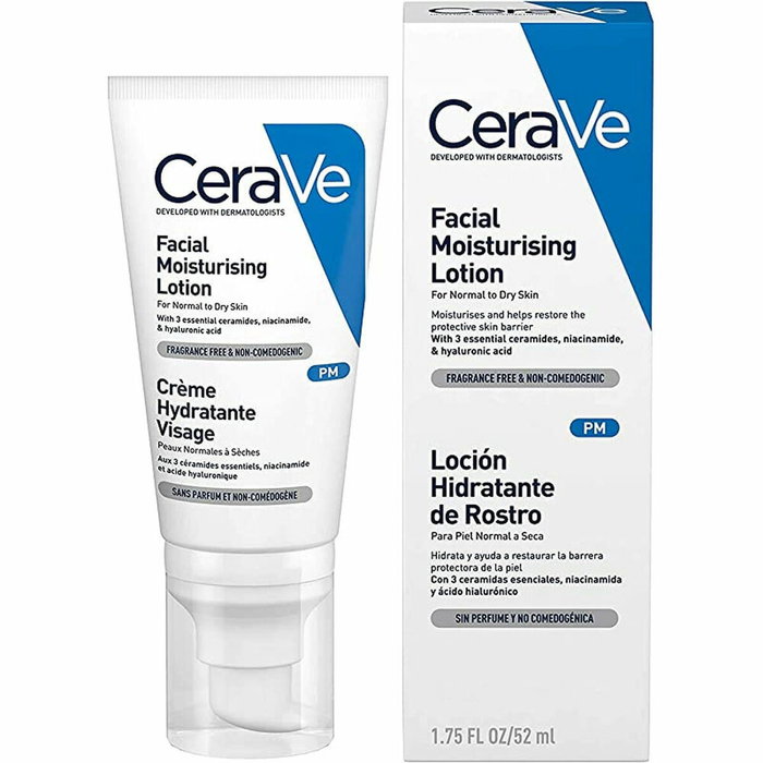 CeraVe Lotion Hydratante pour le Visage, 52 ml