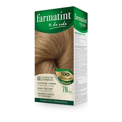 Farmatint Gel Coloration Permanente 7n-Blond (Lot de 5)不可变