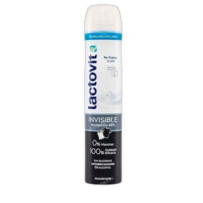 Lactovit Déodorant Invisible Antimanchas Spray 200 ml