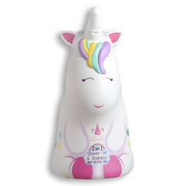 Cartoon EAU MY UNICORN Gel Douche Shampoing 2 en 1 pour Fille 400 ml