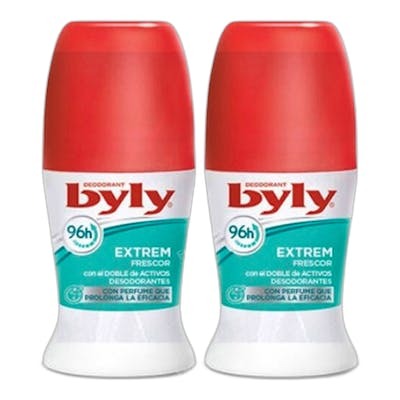 Byly Extrem Frescor Déodorant Roll-on 2 x 50 ml