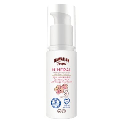 Hawaiian Tropic MINERAL Lait Solaire Facial SPF 30, 50 ml