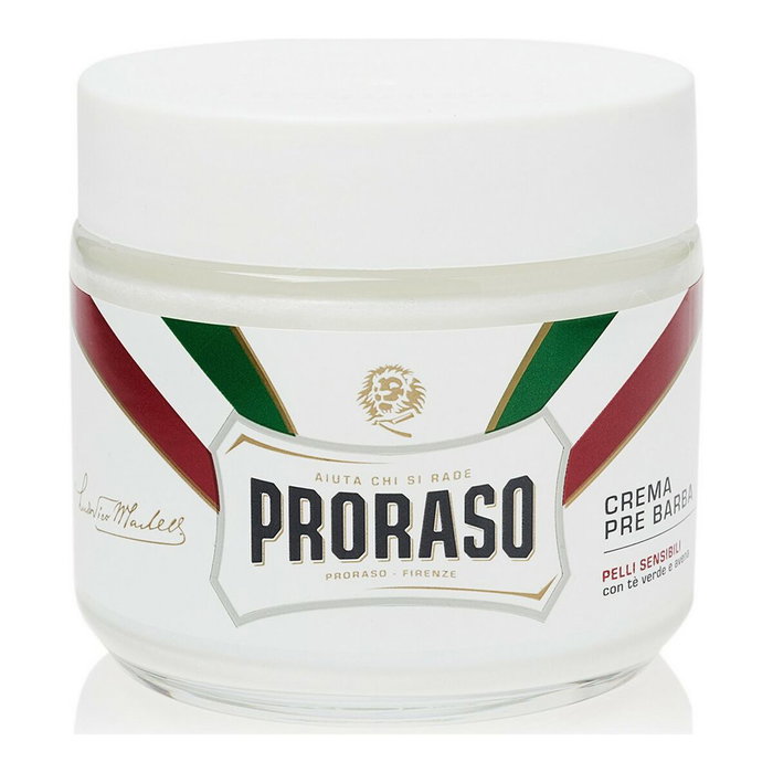 Proraso Crème Pré-Rasage Thé Vert et Avoine 100 ml