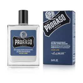 Proraso Baume après-rasage BLEU 100 ml pour Homme, hydratant, sans alcool