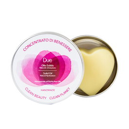 Biocosme Huile Solide Bio Hydratante - 80 g - Soin Nourrissant et Antioxydant pour Tous Types de Peau