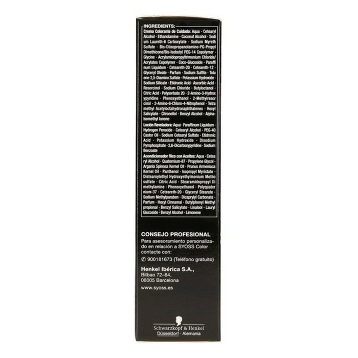 Syoss Olio Intense Teinture Permanente 8.60 Blond Miel, 5 pièces