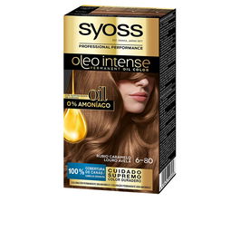 Syoss OLEO INTENSE Coloration sans ammoniaque #6.80 Blond Caramel 5 pcs