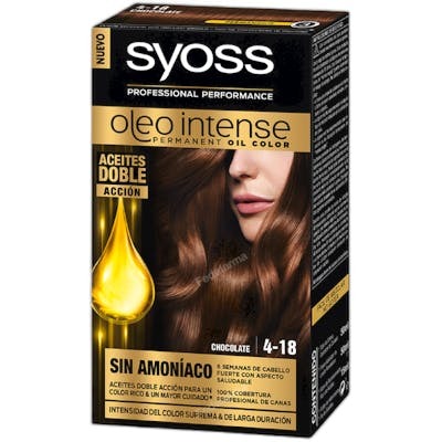 Syoss OLEO INTENSE Coloration sans ammoniaque 4.18-chocolat