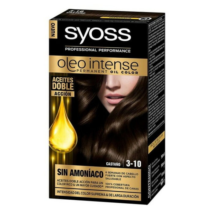 Syoss Olio Intense Teinture Permanente 3.10 Châtaigne