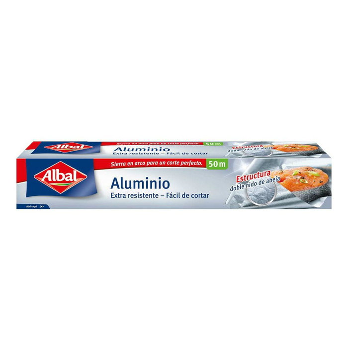 Albal Papier Aluminium Extra Résistant 50 m