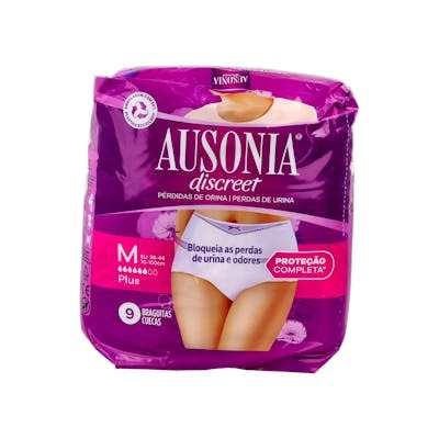 Ausonia Discreet Boutique Plus Pantalon Taille M (9 unités) Ausonia Discreet Boutique Plus Pantalon Taille M (9 unités)
