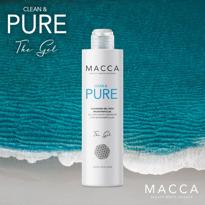 Macca Gel Nettoyant Exfoliant aux Microparticules 200 ml