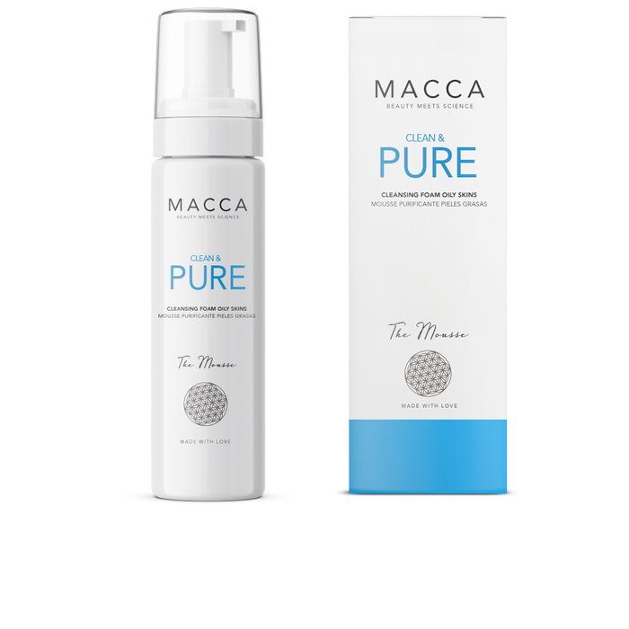 Macca Mousse Nettoyante Peaux Grasses CLEAN & PURE 200 ml