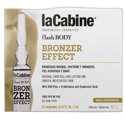 La Cabine Ampoules Corporelles Effet Bronzant 7 x 7 ml La Cabine Ampoules Corporelles Effet Bronzant 7 x 7 ml