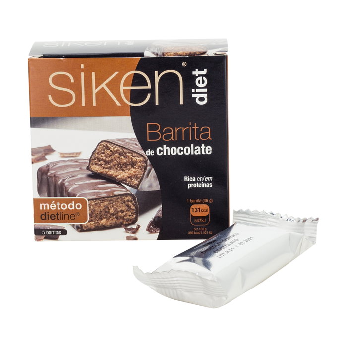 SIKEN Barrita Chocolate 5 unités
