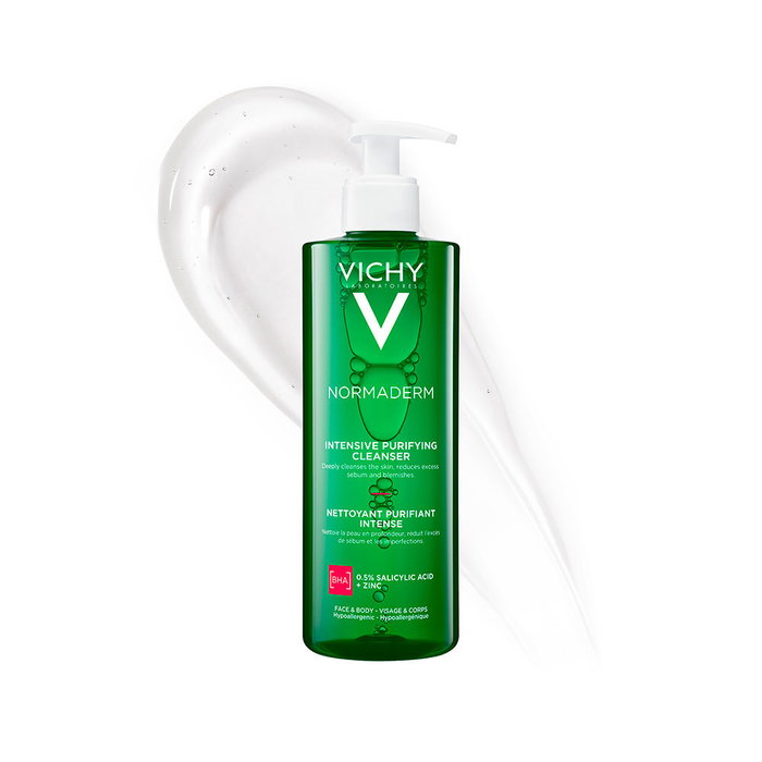 Vichy NORMADERM PHYTOSOLUTION Gel Nettoyant Purifiant à l'Acide Salicylique 400 ml