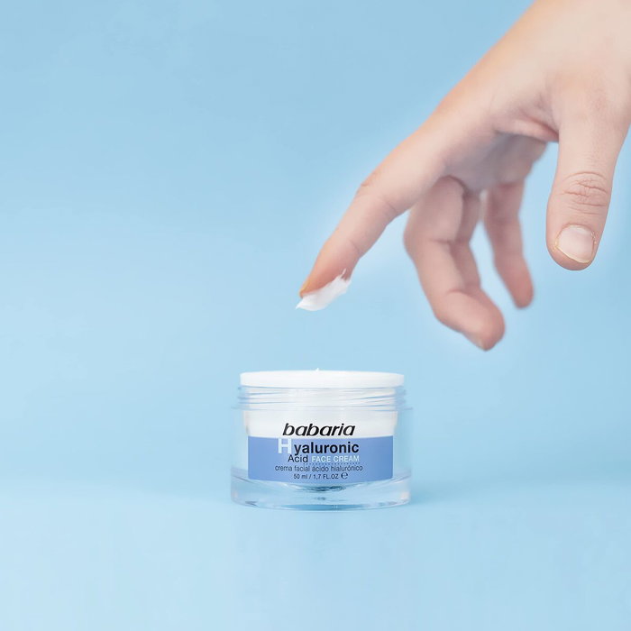 Babaria Crème Visage Ultra-Hydratante Acide Hyaluronique 50 ml