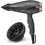 BaByliss Smooth Pro 2100 6709DE Seche-cheveux professionnel 2100W, ionique, concentrateur 6mm, diffuseur, 2 températures 2 vitesses, moteur AC, Fabriqué en Italie