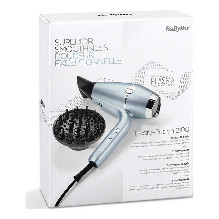 Babyliss Hydro Fusion D773DE 2100W Bleu métallique