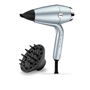 Babyliss Sèche-cheveux D773DE Hydro Fusion 2100W avec Technologie Ionic Advanced Plasma, Diffuseur et Buse Ciblée - Brillance et Douceur