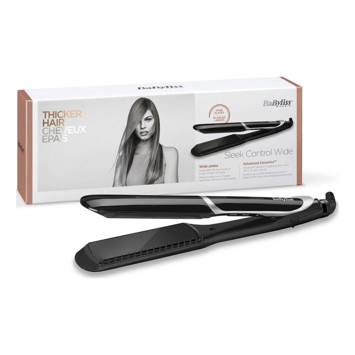 BaByliss ST397E Sleek Control Wide Lisseur Noir