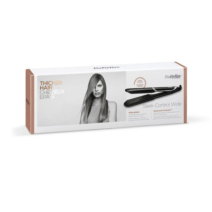 BaByliss ST397E Sleek Control Wide Lisseur Noir